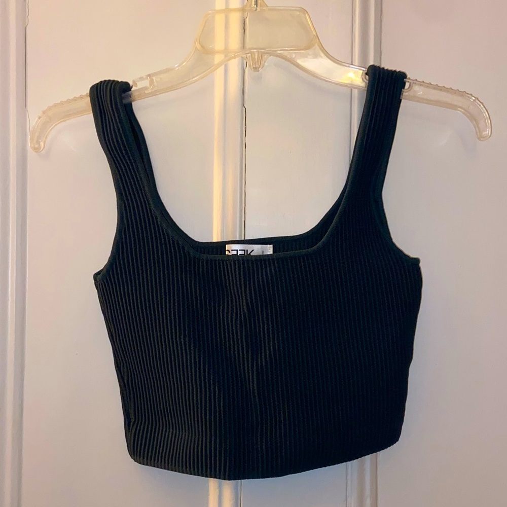 SEEK the label LF green cropped tank top